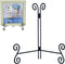Plate Stand, 1 Pack 10 Inch Plate Holder for Display, Black Foldable Iron Table Easel for Picture Book Photo Frame Decorative Plate...