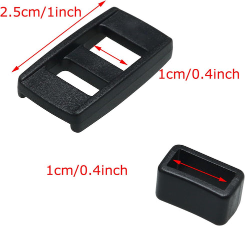 4PCS Camera Strap Adjust Buckle with Plastic Bracket for Camera Straps Luggage Accessories...
