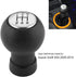 Manual Shift Knob,5 Speed Car Gear Shift Shifter Knob Stick Head Replacement Gear Stick Shift Lever Knobs for SX4 2005 2010 Stick Shift Knob 1982 ...
