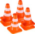 STOBOK Traffic Cone, 14pcs Traffic Signs Toys Miniature Traffic Road Cone Construction Toys Mini Cones Kids DIY Traffic Roadblock Toy for Kids Edu...