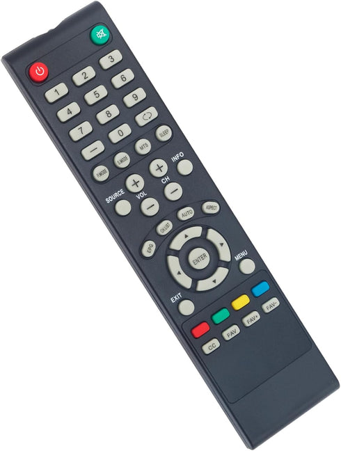 AIDITIYMI Replace Remote Control Compatible with Proscan TV PLDED5068A-D PLEDV3282A PLED2243A-I PLDED5066B PLDED5066A PLDED3273A-E PLDED5066A-B PL...