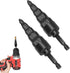 2pcs Copper Tube Expander, 5 in 1 Air Conditioner Swage Tube Expander, Swaging Drill Set, 1/4'', 3/8'', 1/2'', 5/8'', 3/4'' Copper Tubing Tool, fo...