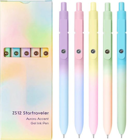 Gel Pens, Birthday Gifts for Women, Teen Girl Gifts Preppy Stuff, Black Ink Pens for Journaling Note Taking, School Supplies for Teen Girls, Gifts...
