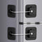 Heavy Duty Combination Refrigerator Lock (2 Pack) - Fridge Lock for Baby Safety, 3M Adhesive No Drilling (Black), for Fridge, Cabinets, Drawers, W...