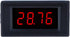 Mini Digital DC Voltmeter, 79x43x24 mm 4 Digit Voltage Tester Meter with Red LED Display Panel for Measure Various Battery Voltages(DC 500mV/1V/2V...