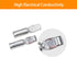 10 Pcs 50 Amp 10-12 Gauge Battery Quick Connector, Jumper Cable Plug Connect/Disconnect for Recovery Winch, Towing Systems(Grey)...