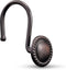 CHICTIE Bronze Shower Curtain Hooks,Oil Rubbed Decorative Shower Rings,Set of 12 Rust Resistant Shower Hooks Hangers for Bathroom Curtains Rods(Oi...