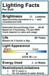 25-Pack S14 LED Bulb String Light Bulbs 7 Watt Equivalent Equivalent Daylight White 6000K 0.65W E26 LED Edison Replacement Light Bulbs for Indoor ...