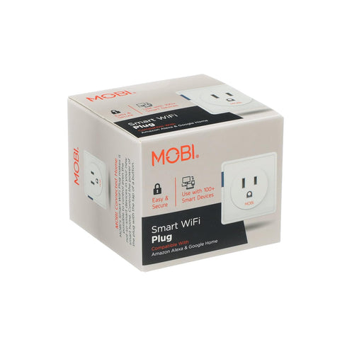 Mobi Smart Plug, Smart Devices That Work with Alexa,Mini WiFi Smart Plug | No Hub Required (Single)......