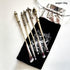 Wizard Witch Wand Make Up Brush set 10 pcs gold, hp, wizarding, halloween, costume cosmetics...