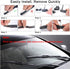 4 Pack Windshield Wiper Blades Refills, Universal Rubber Frameless Windshield Wiper Blade Refills Parts Windshield Wiper Rubber Strips for Most Ca...