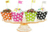 AllyDrew Standard Size Polka Dots Cupcake Wrappers (Set of 20), Black...
