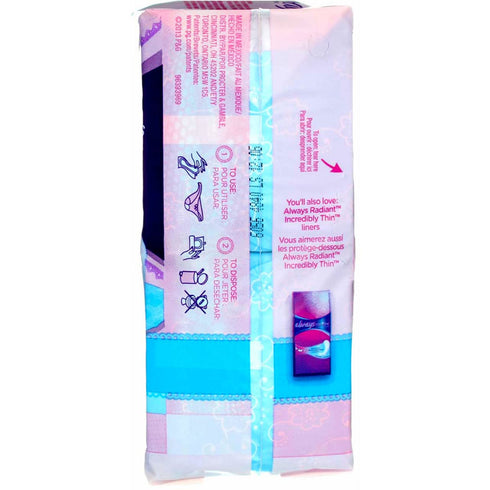 Always Dailies Liners Thin Regular 60 Count (2 Pack)...