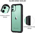 seacosmo iPhone 11 Case, Full Body Shockproof Cover with Built-in Screen Protector, Scratch Resistant/Touch Sensitive/Dust Proof, Slim Fit Bumper ...
