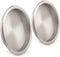 HOMOTEK Closet Door Finger Pull 2-1/8”, Easy Snap in Installation, Satin Nickel Finish, No Nail Require, Fits a 5/16”Depth x 2-1/8" Diameter Openi...