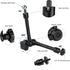 Truck Phone Stand 10" Length Arm for 3.5~7.5" iPhone/HTC/LG/Nexus/Huawei/Smartphones,Fit for Truck/Car/Vehicles/Boat,Multi-Angle Adjustable Alumin...