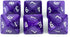 Purple D8 Dice - Pearl Effect - Set of Six...