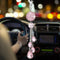 OTOSTAR Bling Crystal Ball and Drops Car Hanging Accessories, Car Rear View Mirror Pendant Charms Interior Sun Catcher Ornament, Bling Car Accesso...