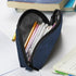 Gloppie 2-PACK Pencil Pouch - Practical Pencil Case, Aesthetic Simple Pencil Bag, Small Pen Holder, Back to School Supplies for Girls Boys, Blue...