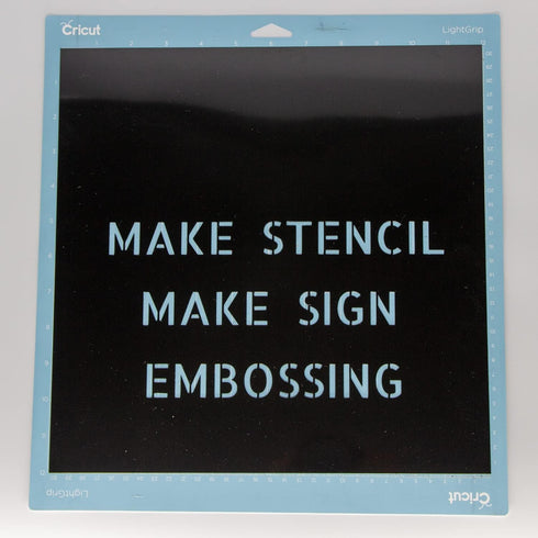 Opaque Black Plastic Sheets, 7.5mil (.0075") 12” X 12” Craft Plastic Film, PET Stencil Material, Glossy and Flexible Plastic Sheet for Crafts, Cri...
