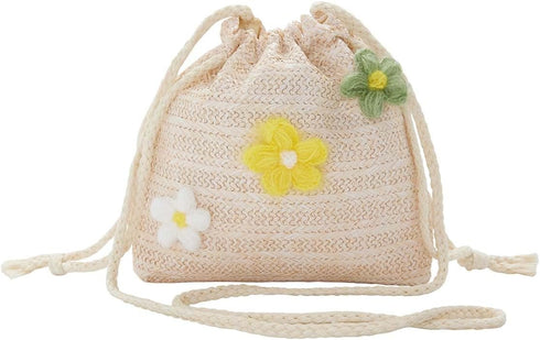 Cute Purse Summer Handbag Aesthetic Straw Crossbody Bags Beach Vacation Small Straw Purse for Women...