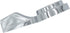 Shower Temperature Lever Control Handle Replacement for Mixet Handles, Chrome Plated ABS...