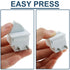 Refrigerator Door Lamp Light Switch 5A AC 125V 2Pin,Rocker Lever Control Refrigerator Door Light Switch, Replacement Fridge Parts - 2Pack......
