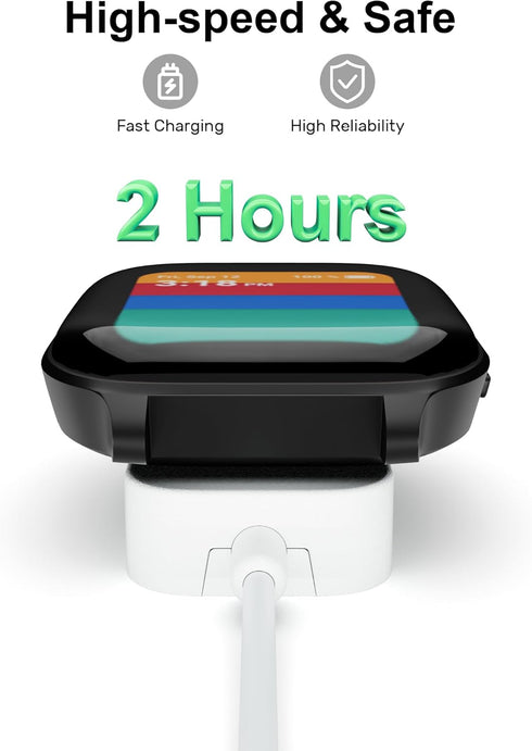 Bicmice Charger Compatible with Gabb Watch/Watch 2 Wireless Charging Dock Magnetic Charging Cable USB Cord Stand......