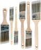 Vermeer Paint Brushes 6-Pack Angle Brushes in Assorted Sizes for All Latex and Oil Paints & Stains - Home Improvement - Interior & Exterior Use...