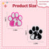 14pcs Paw Silicone Focus Beads, Silicone Beads for Keychain Making Silicone Beads for Pens Shape Silicone Beads for Bracelet Necklace Crafts ?sili...