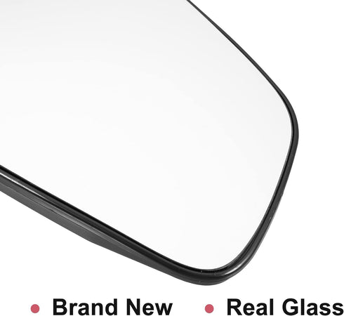 ACROPIX Car Rearview Passenger Side Heated Mirror Glass Replacement W/Backing Plate Fit for Chevrolet Trax - Pack of 1 White Glass...