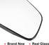 ACROPIX Car Rearview Passenger Side Heated Mirror Glass Replacement W/Backing Plate Fit for Chevrolet Trax - Pack of 1 White Glass...