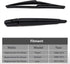 Replacement for Nissan Rogue 2008-2013 / Nissan Qashqai 2008-2013 / Nissan Juke 2011-2016 Rear Windshield Wiper Arm Wiper Blade, Rear Window Wiper...
