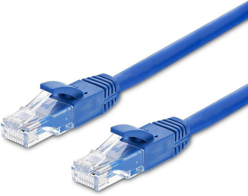 Ethernet Cable, Fosmon (3FT) RJ45 Cat5e / Cat5 Standards Ethernet Network Patch Cable - Computing Networking LAN Cord - Blue...