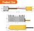 Step Down Converter for Dewalt 20V to 12V Adapter Power Wheel Battery Adapter DC 12V 20A 240W Inverter Automatic Buck Converter DC Voltage Regulat...