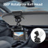 Car Sun Visor Mount VLOG/Video Holder, Quick Clip Mount for Car Sun Visor Compatible with DJI Action 4/3, Insta360, AKASO and More...