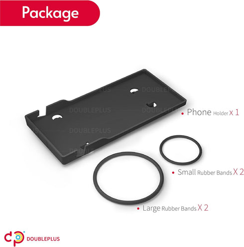Phone Holder Compatible with Peloton Bike & Bike Plus, Cell Phone Holder Compatible with The OG Bike, Anti-Slip Phone Mount Tray for The Bike+, Ac...