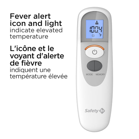 Safety 1st Simple Scan Forehead Thermometer, Grey...