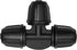 1/4" Drip Irrigation Fittings, 26 Pcs Lock Barbed Tee Connectors for 1/4 Inch Drip Irrigation Tubing Drip Line 3 Way T Parts with Lock Nut for Gar...
