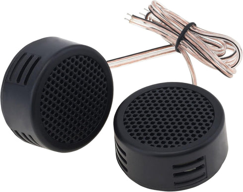 Car Tweeters, 2pcs 500W High Efficiency Mini Dome Tweeter Speakers for Car Audio System...