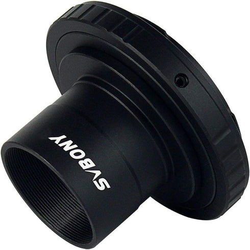 SVBONY Telescope Photo Adapter, T Adapter and T2 T Ring Adapter 1.25 inch Telescope Accessory Compatible for Nikon Camera and Telescope...