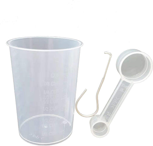 LICHIFIT 300ml Measuring Cup & Spoon & Paddle Removal Tool Kit for Bread Maker Machine Spare Parts...