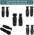 Solar Connector Caps, IP67 Solar Panel Connector Cap Weather Resistant Dust Male and Female Cap for MC-4 Solar Connectors (5 Pairs)...