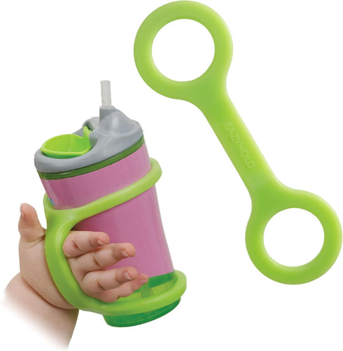 Easy Grip Baby Sippy Cup Holder, 360 Transition Trainer Cup Alternative, Infant, Child, Silicone Pediatric Adaptive Aid Band for Limited Hand Mobi...