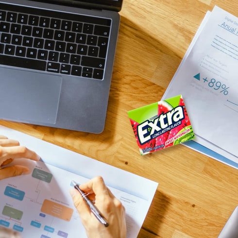 EXTRA Watermelon Sugar Free Chewing Gum, 15 ct (3 Pack)...