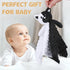 Pro Goleem Cat Loveys for Babies, Soft Security Blanket High Contrast Baby Toys for Newborn Stuffed Animals Baby Gifts for Boys and Girls, 16 Inch...
