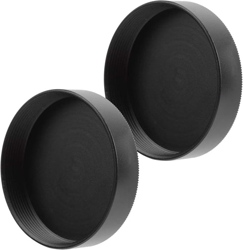 2Pcs Camera Lens Cap,Camera Lens Rear Cover, Aluminum Alloy Cap Protect Lens from Dust, Moisture, for M42 Lens Mount...
