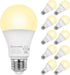 DEWENWILS 10-Pack Dimmable LED A19 Light Bulb, Soft White Light with Warm Glow, 800 Lumen, 2700K, 10W (60 Watt Equivalent), E26 Medium Screw Base,...