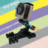 Fence Mount Gopro Fence Mount Compatible with GoPro, iPhone Mevo Start and Other Action Cameras for Softball, Tennis, Baseball, Football, Net/Chai...