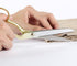 LIVINGO Professional Fabric Sewing Scissors: Multipurpose Heavy Duty Forged Stainless Steel Sharp Bent Blade Dressmaker Classic Cutting Leather Cl...